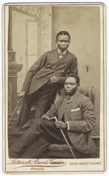 Doppelporträt, 1880er Jahre